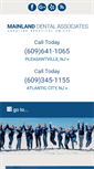 Mobile Screenshot of mainlanddental.com
